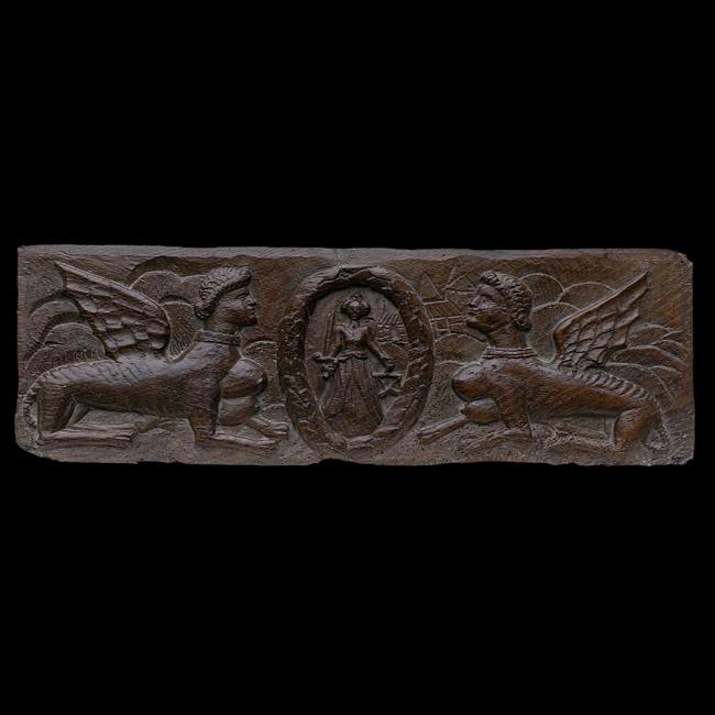 French Oak carved panel circa 1530 – 1550