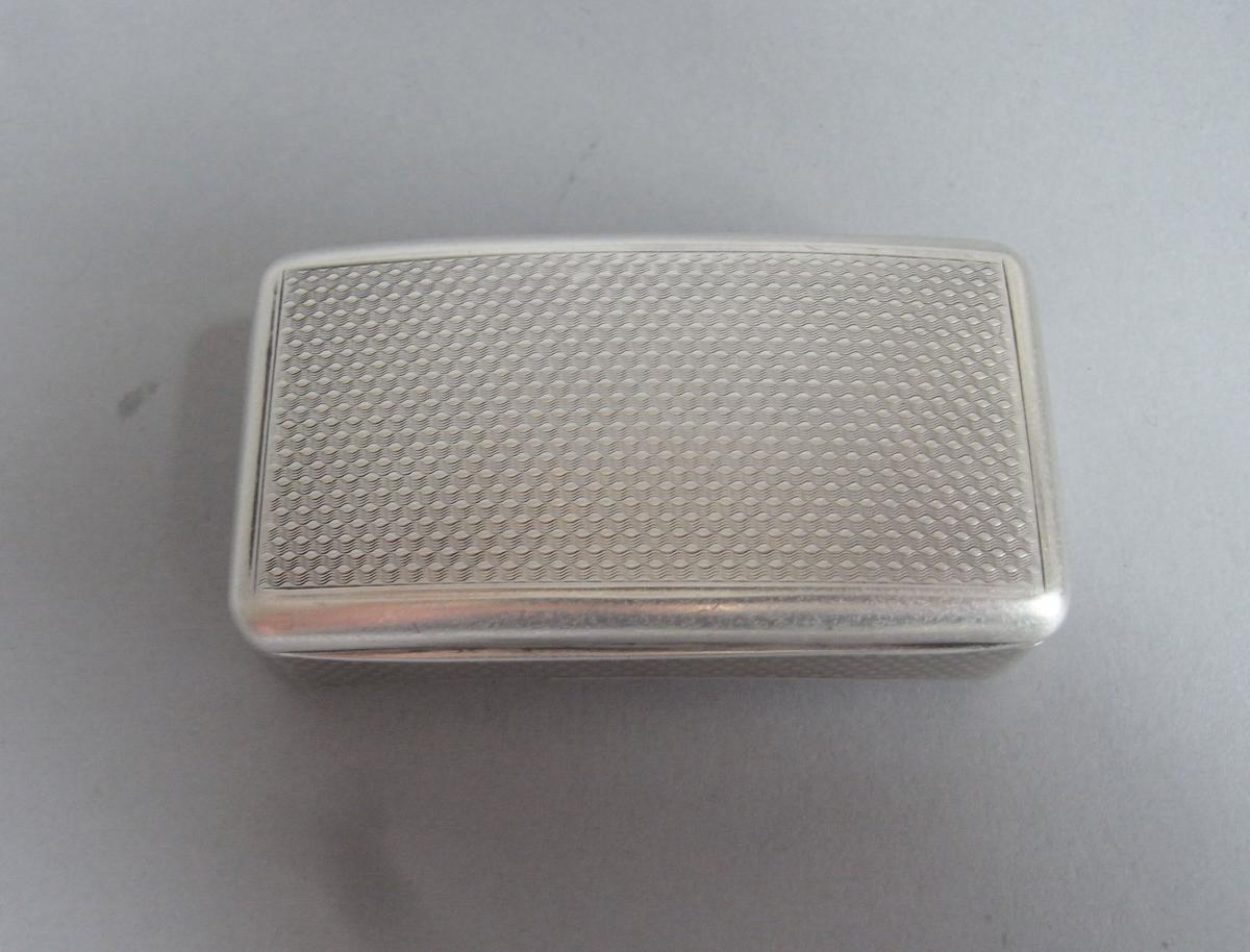 A very fine George III Pocket Snuff Box made in London in 1813 by Alexander James Strachan