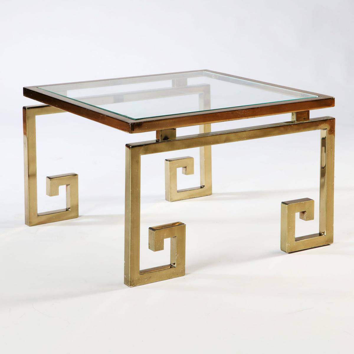 A Brass Occasional Table in the manner of Maison Jansen