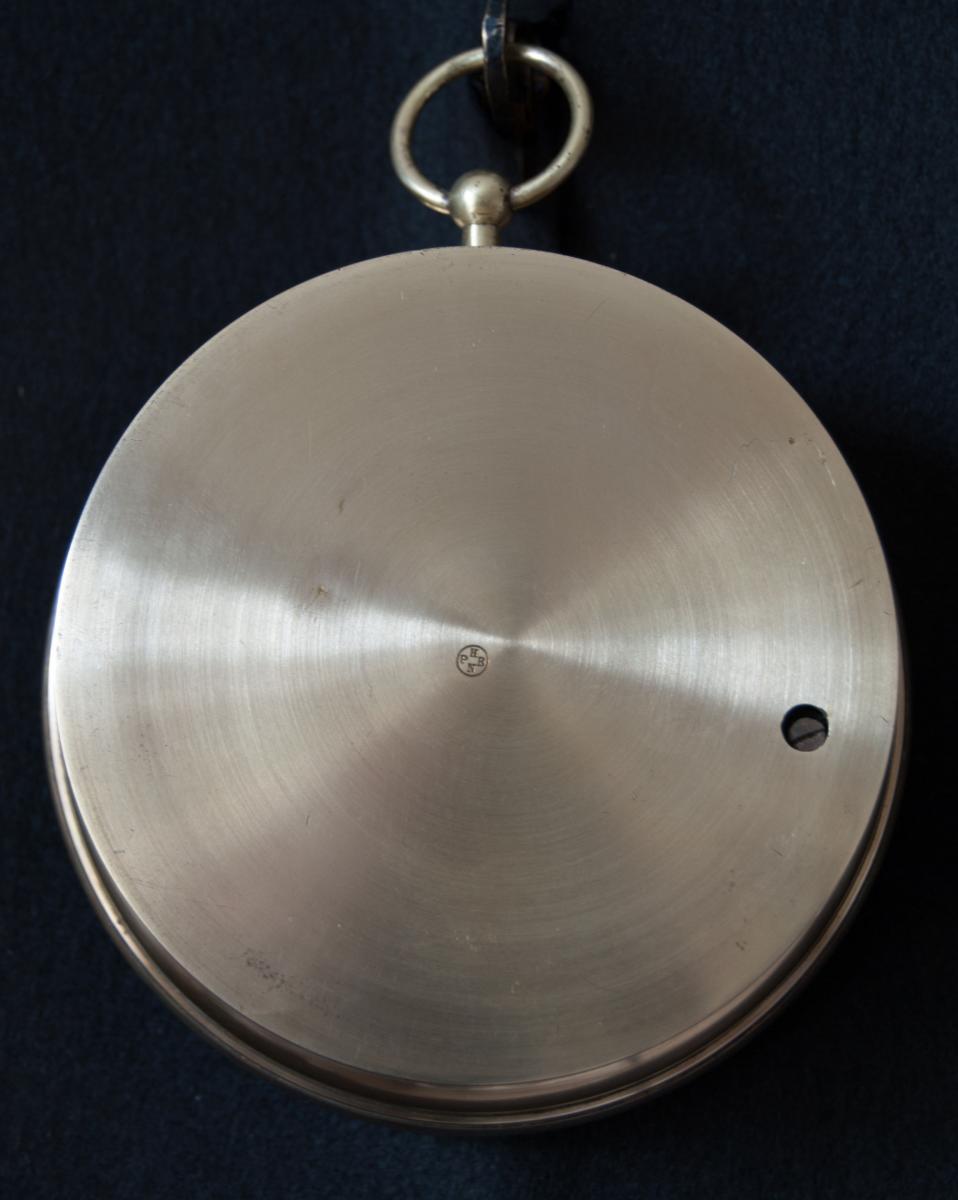 PHNB - Paris. [Retailer: Edward Dent, London] Mid-19th Century Aneroid Barometer.