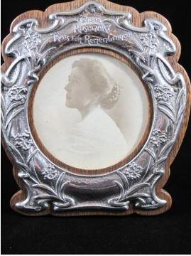 Arts & Crafts Silver Picture Frame