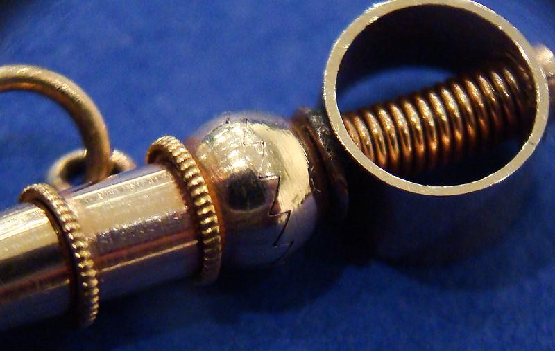 Very Small Victorian Gold 'Ratchet' Pocket Watch Key