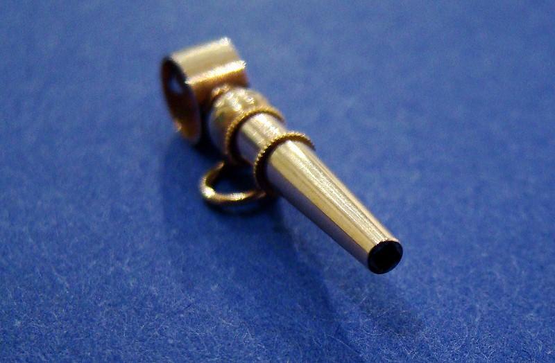 Very Small Victorian Gold 'Ratchet' Pocket Watch Key