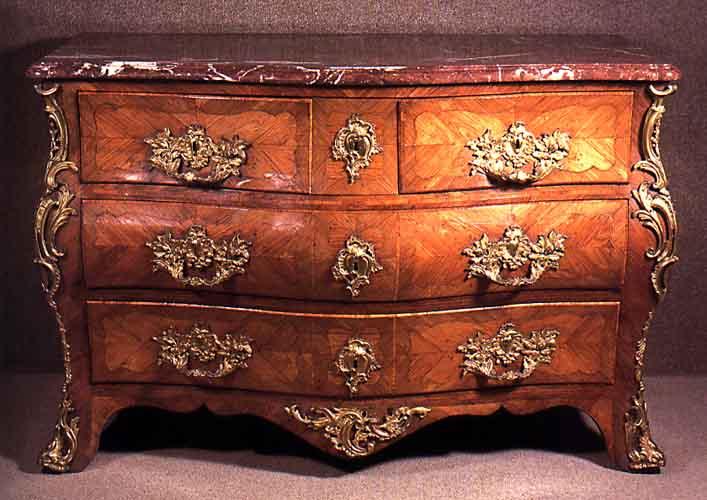 French Commode by P. Roussel, mid 18th century
