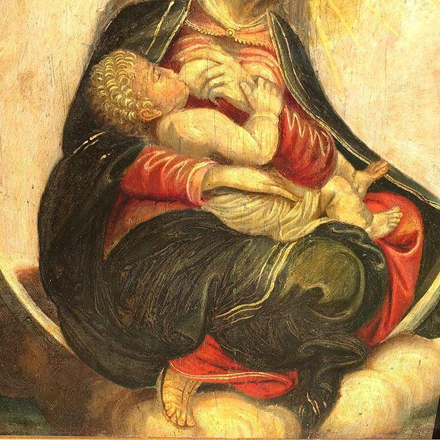 Nursing Madonna. Flemish, mid 17th century