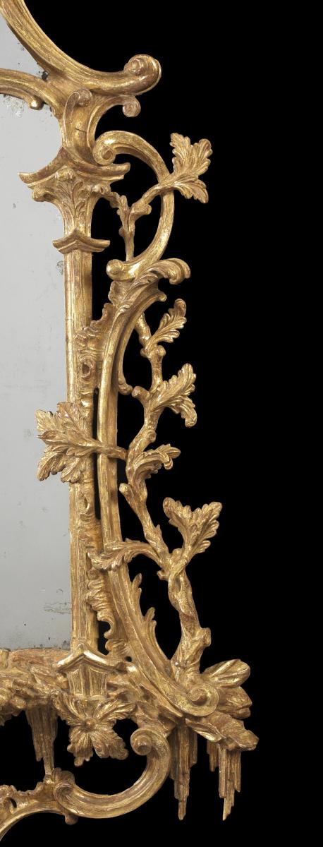 Thomas Chippendale: A George III Giltwood Girandole