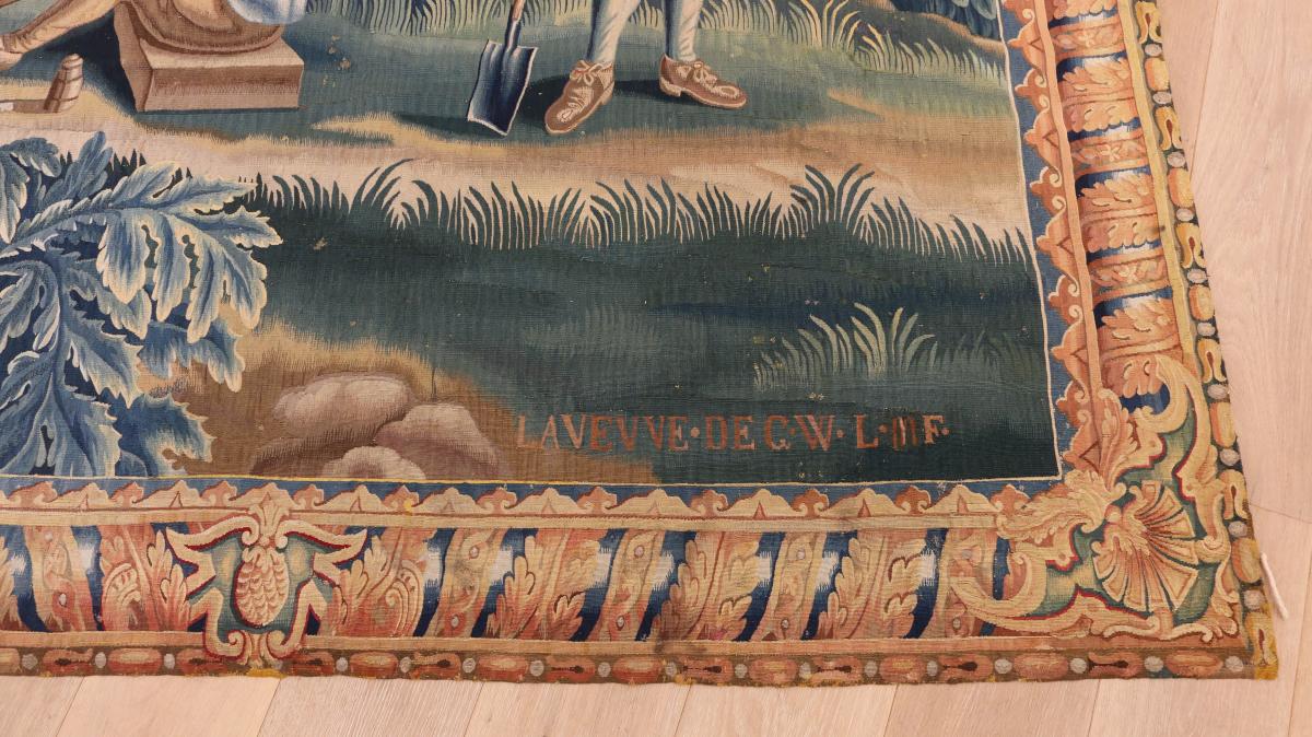 French Lille Tapestry 