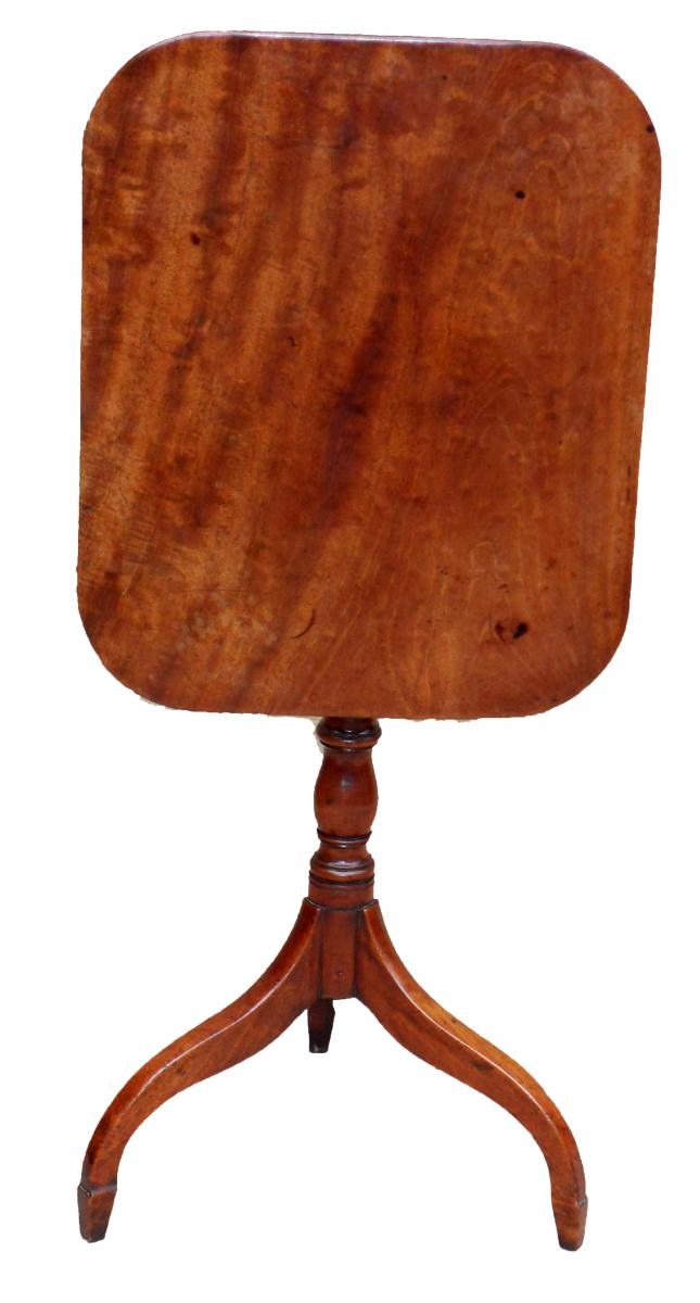 Regency Period Tilt Top Mahogany Lamp Table