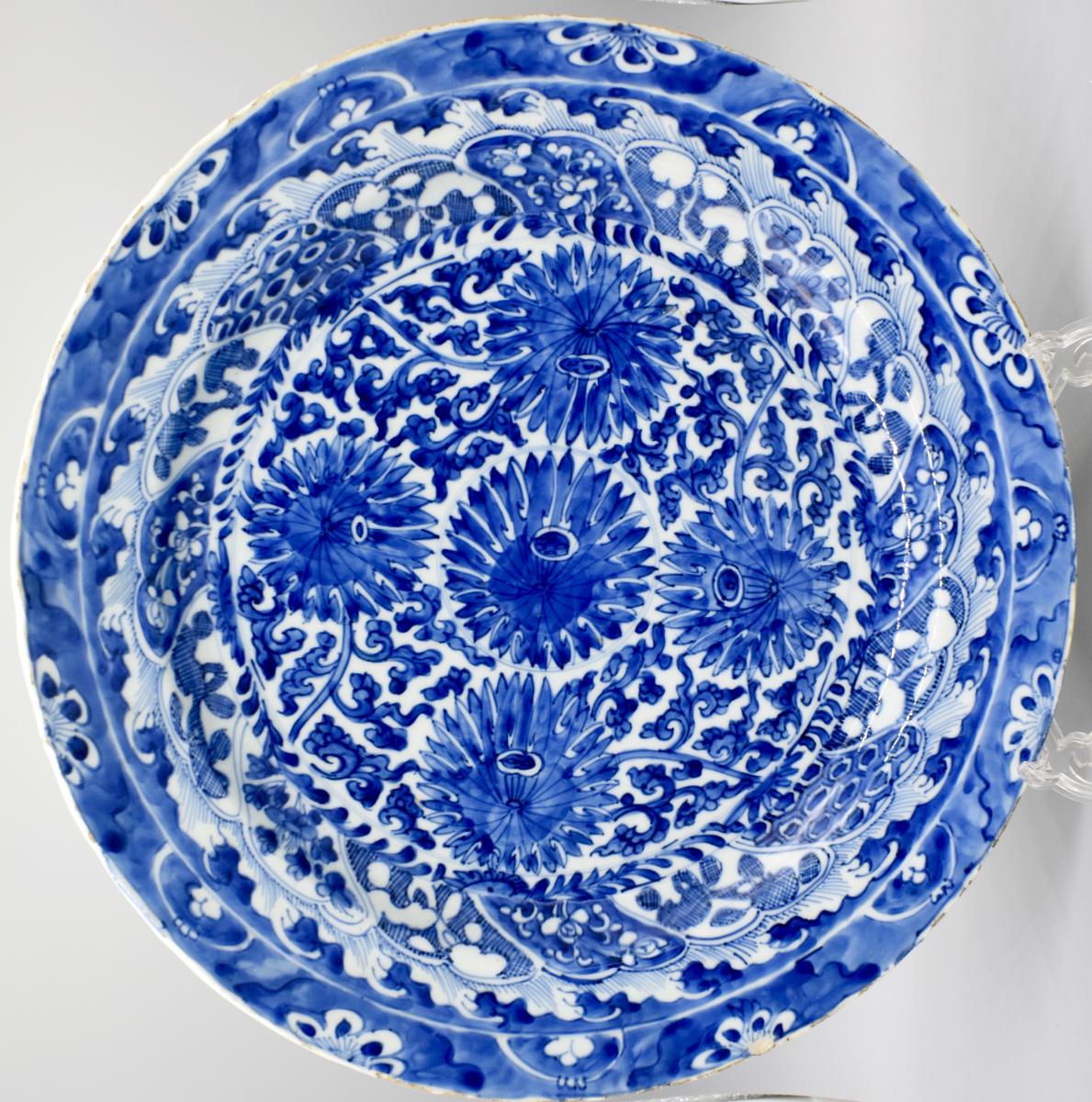 Kangxi blue and white charger