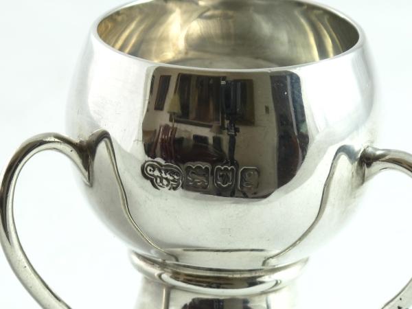 Arts and Crafts silver Miniature Tyg