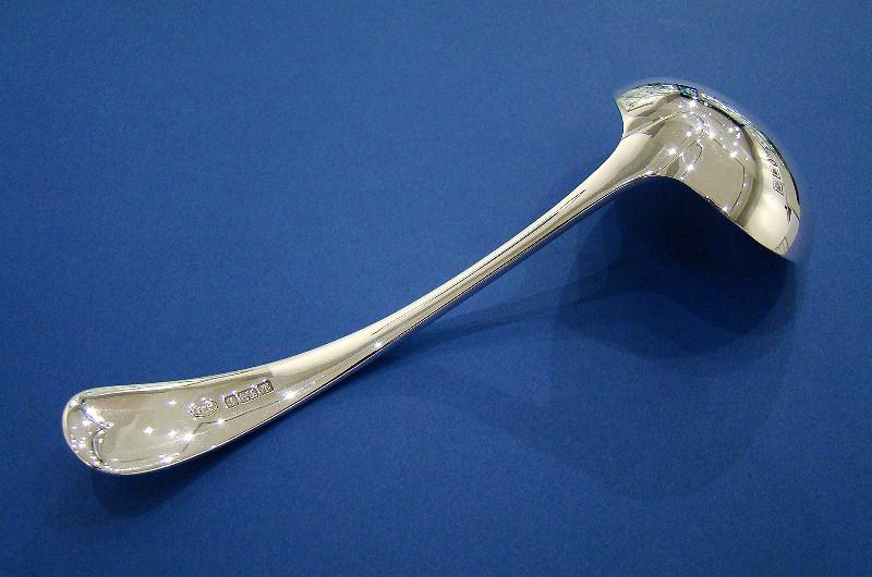 Silver 'Old English' Pattern Sauce Ladle