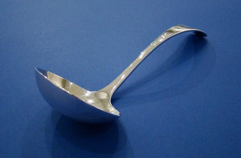 Silver 'Old English' Pattern Sauce Ladle