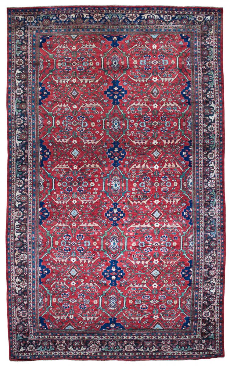 large antique mahal carpet