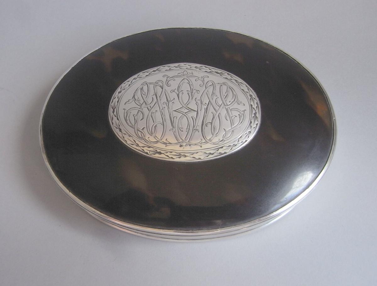 An Extremely Rare George III Table Snuff Box, of Large Size, Made Almost Certainly in London, Circa 1775