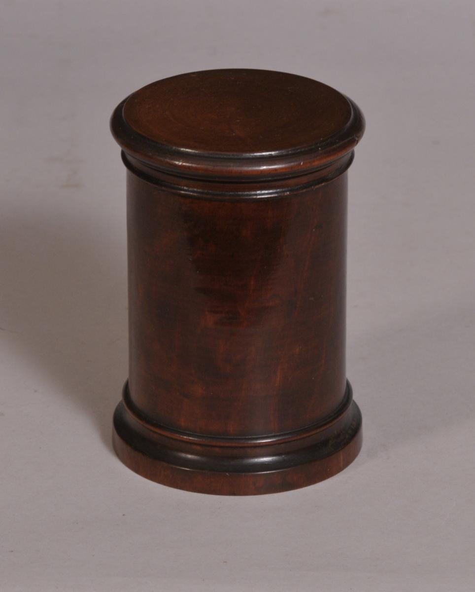 S/3705 Antique Treen 19th Century Apothecary's Bottle Case