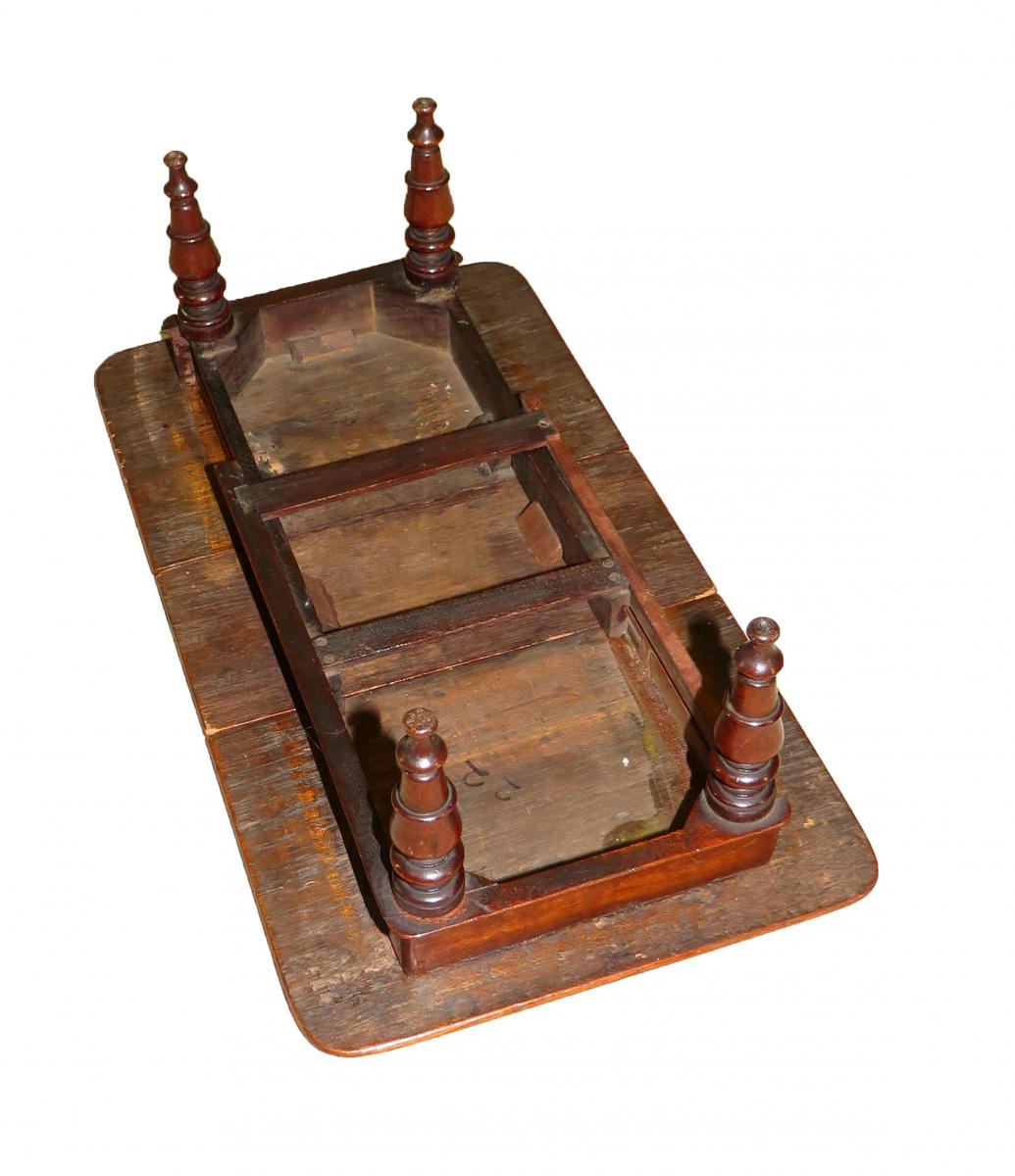 Rare Regency Mahogany Miniature Extending Dining Table