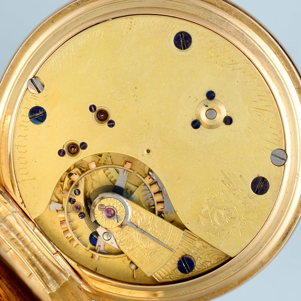 Unusual Half Hunter with up/down Dial