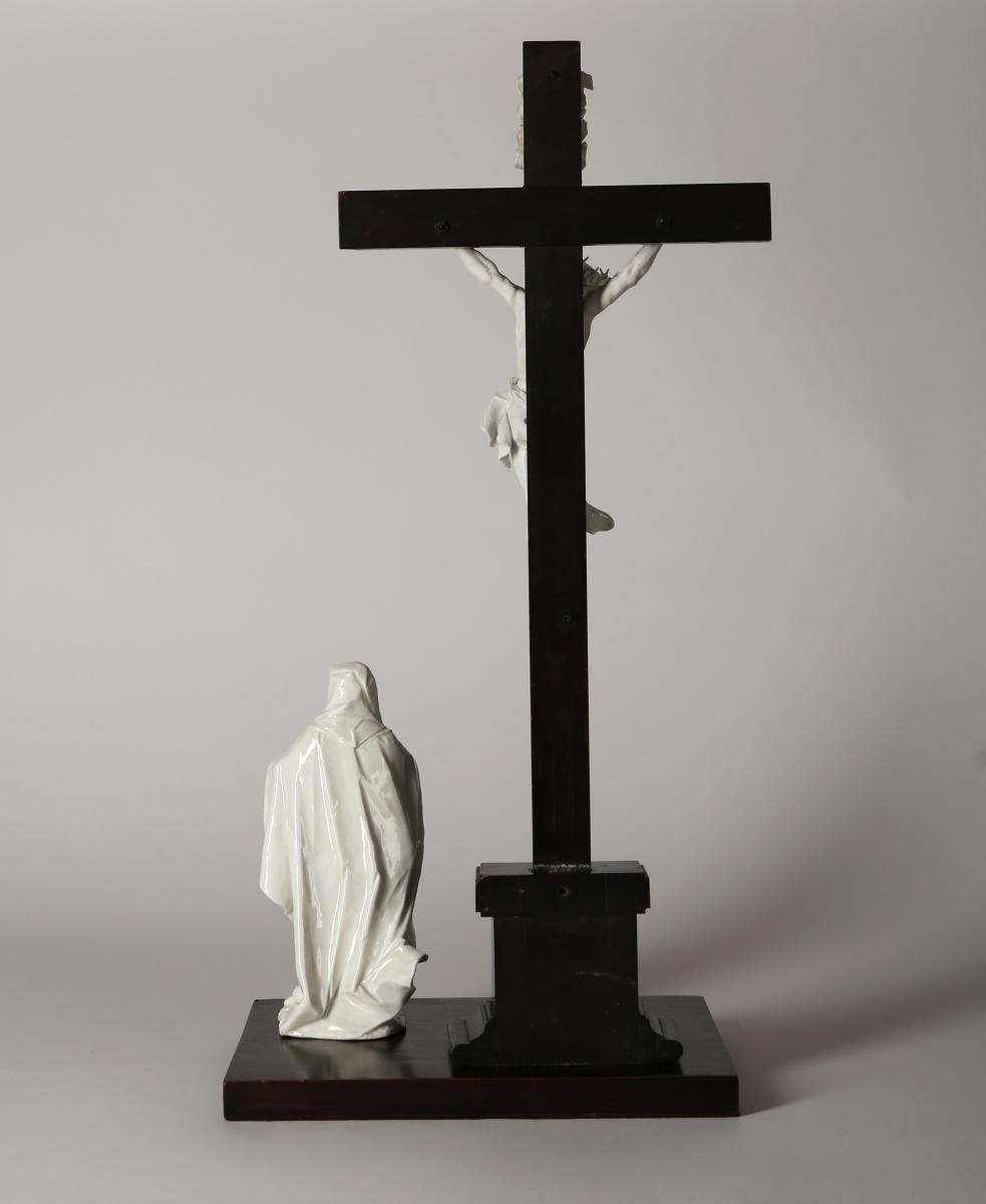 A Nymphenburg Crucifixion Group