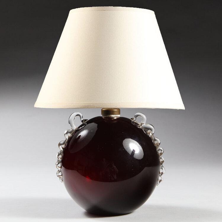 A Small Murano Glass Lamp