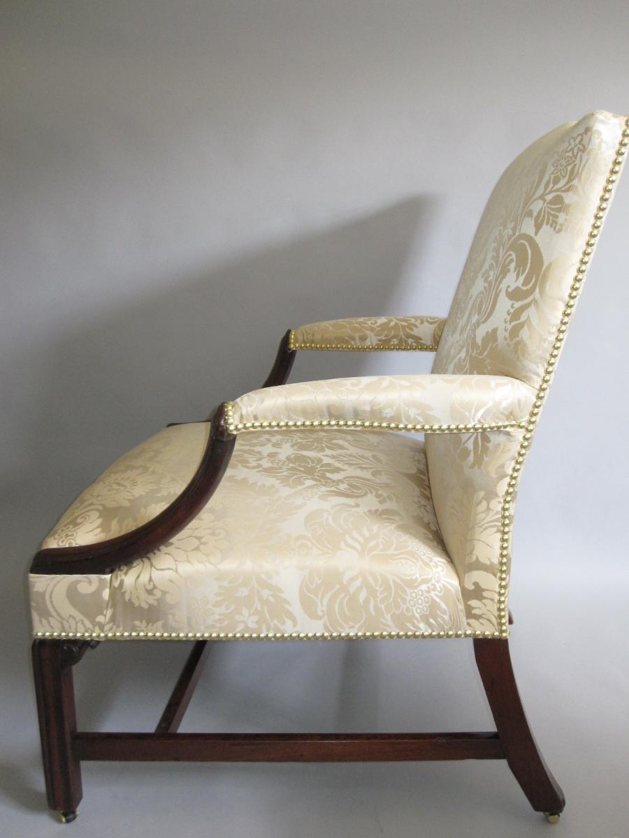 18th Century Chippendale period Gainsborough chair, circa 1770