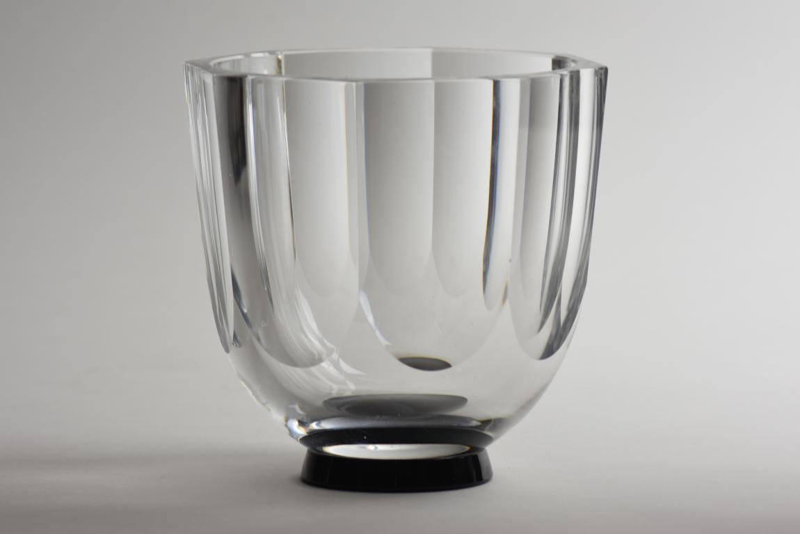 Simon Gate Art Deco glass vase