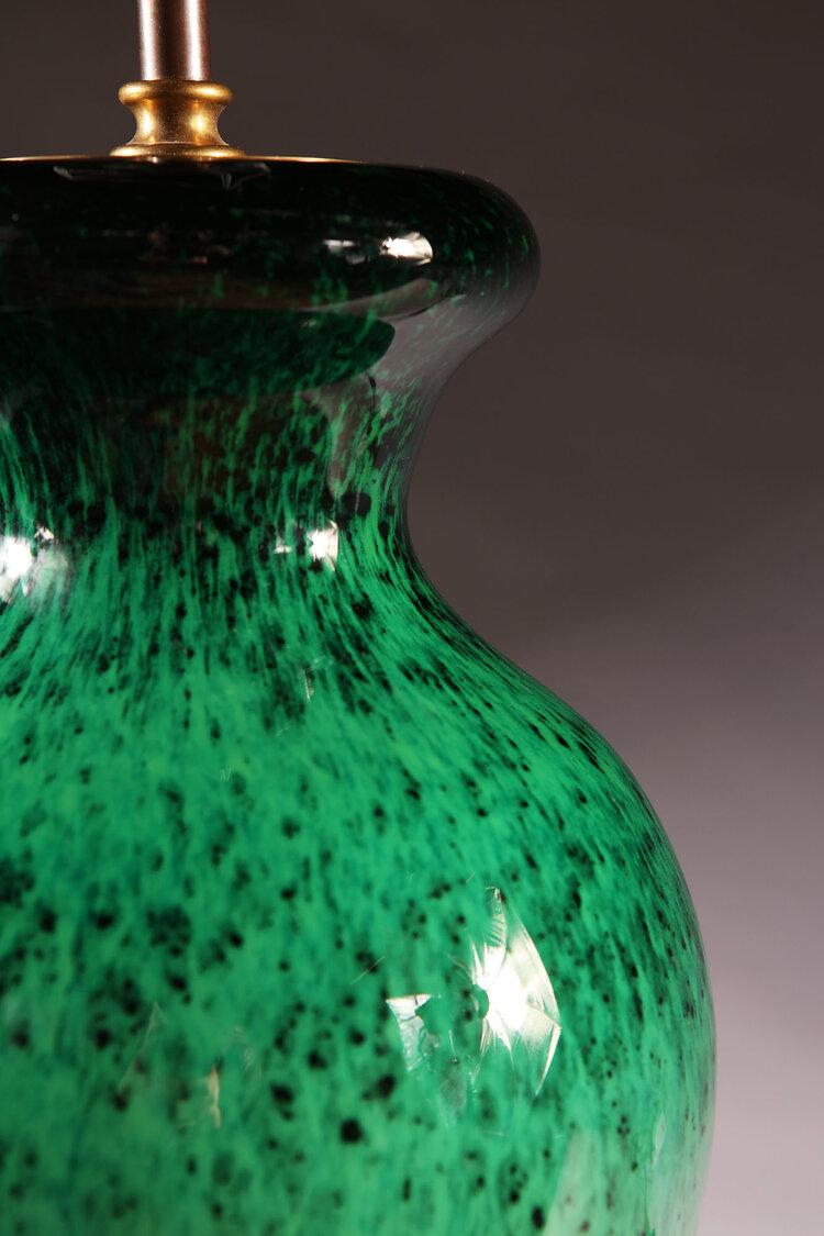 An Art Glass Vase Signed A Masson