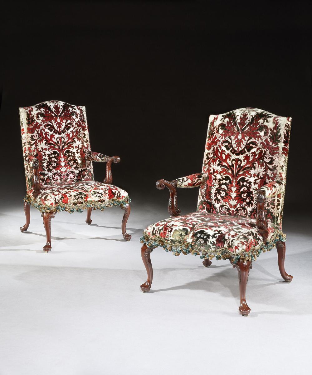 The Warwick Castle Armchairs