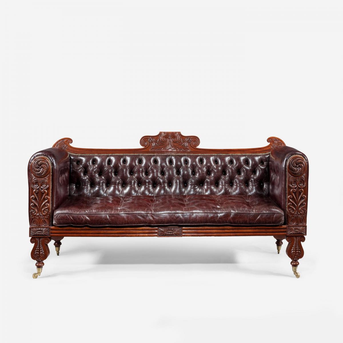 A Regency Mahogany Sofa