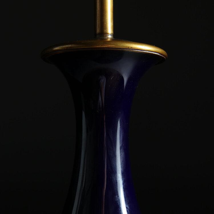 A 19th Century Sevres Porcelain Vase as a Lamp