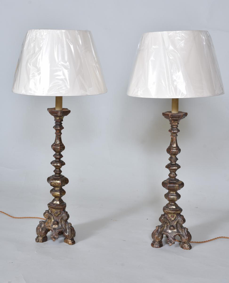 Pair of 18th century Lamps