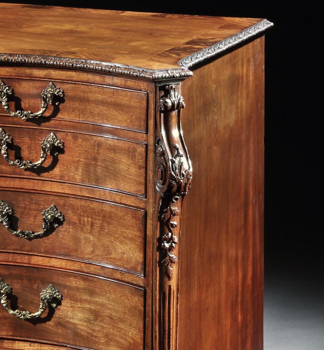 William Gomm: A George III secretaire dressing chest
