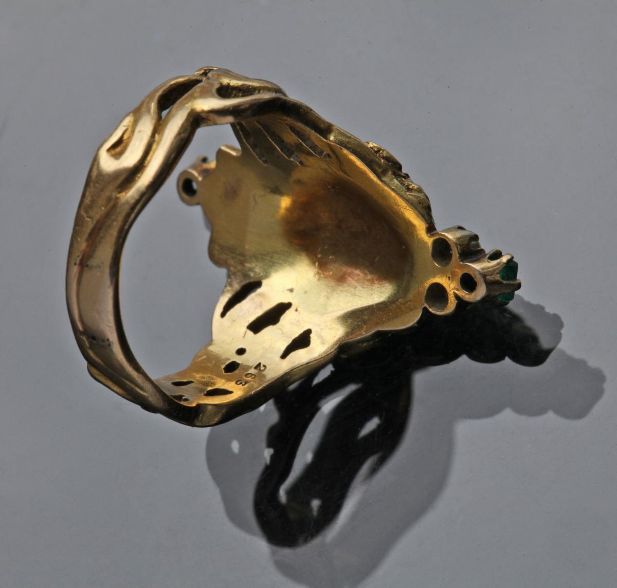 ANDRÉ RAMBOUR Art Nouveau Ring