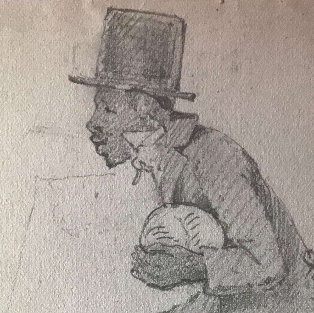 A black man in Washington, George Willoughby Maynard, detail