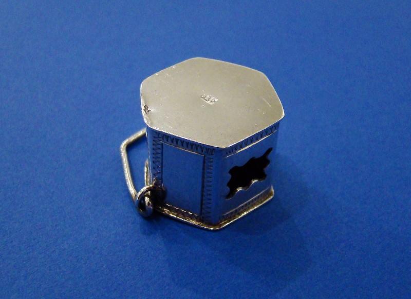 Dutch Silver Miniature Foot Warmer