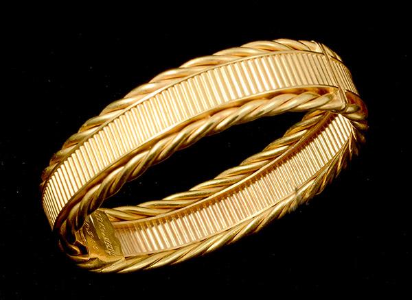 15ct gold fine quality Victorian bangle