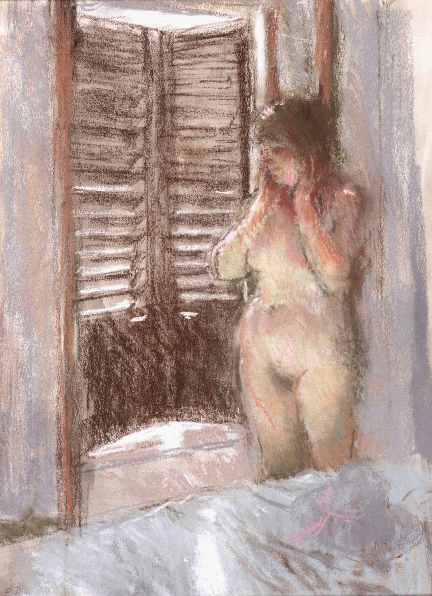 The Shuttered Window, Bernard Dunstan R.A., R.W.A., N.E.A.C. (1920-2017)