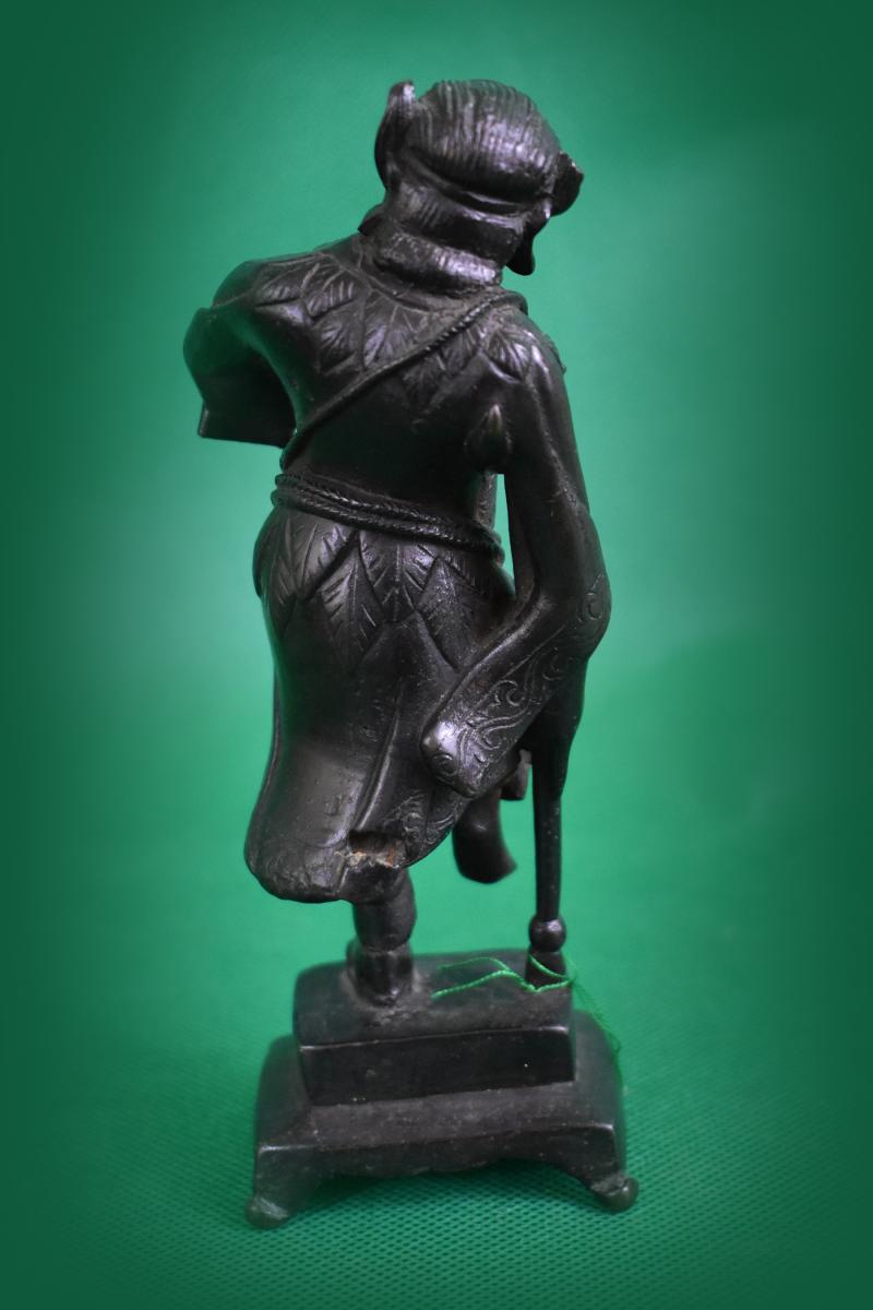 Dark bronze figurine, China 17/18th Century