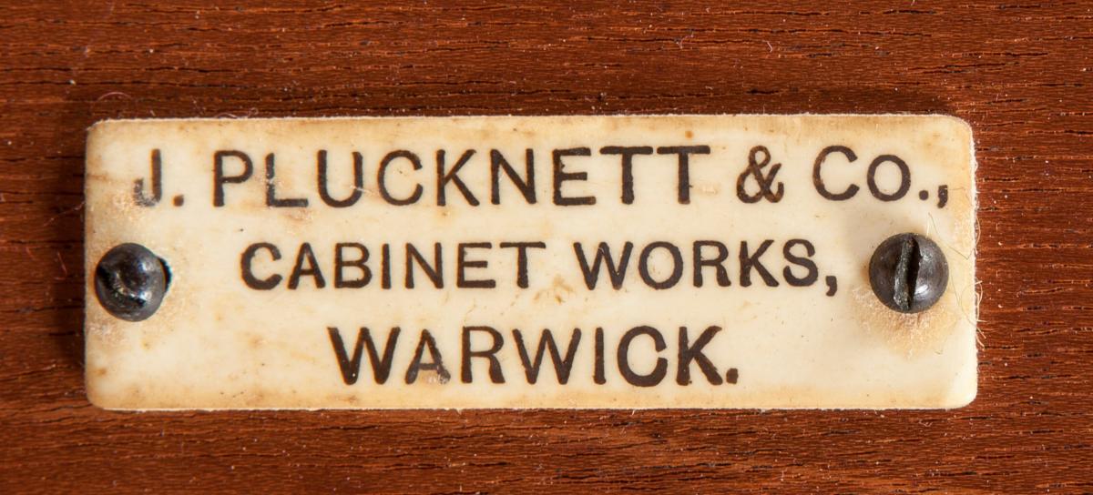 A Fine Marquetry Centre Table by James Plucknett of Warwick
