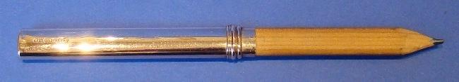 Edwardian 9ct Gold Carpenter's Pencil