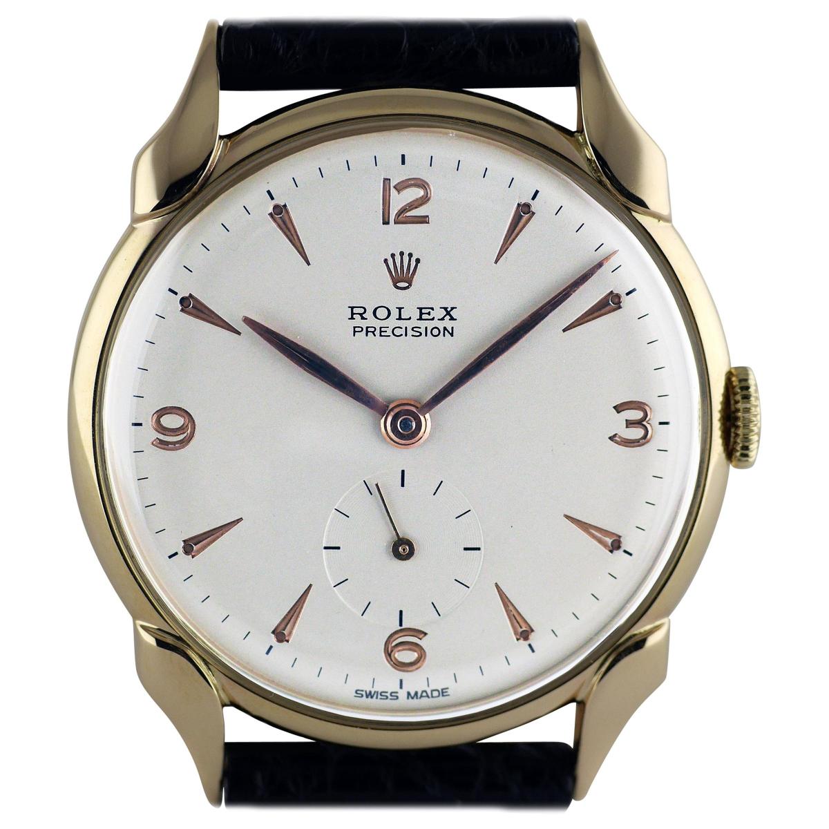 Rolex Precision Gold Wristwatch, 1958 | BADA