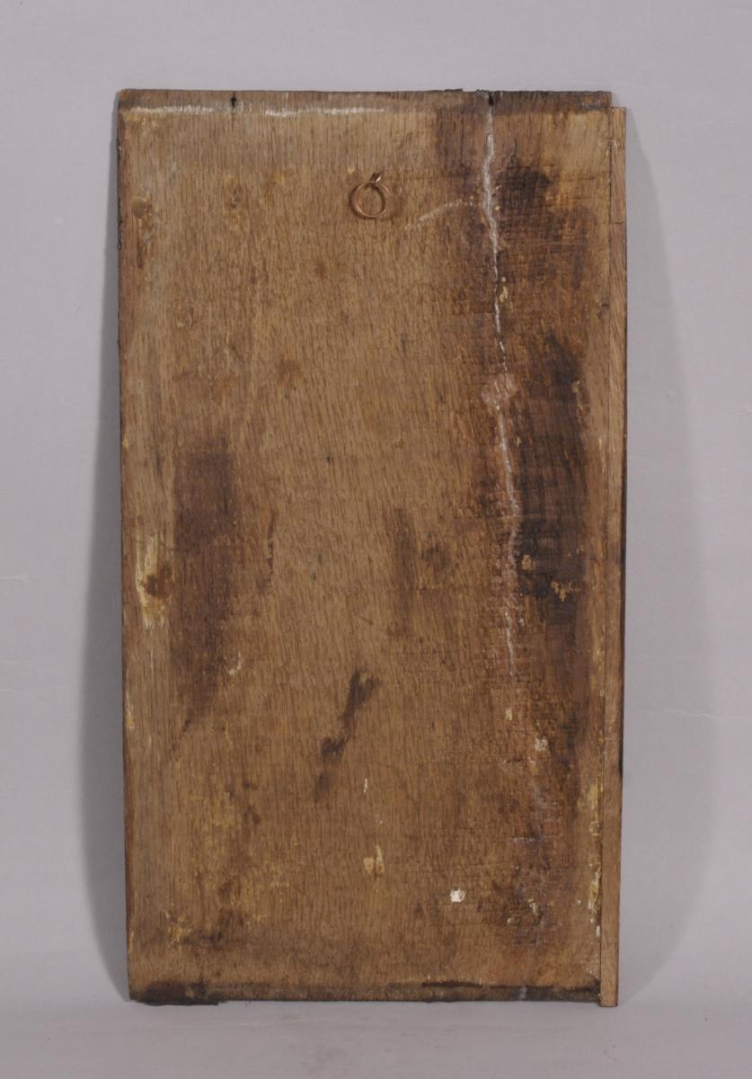 S/3901 Antique 18th Century Oak Panel