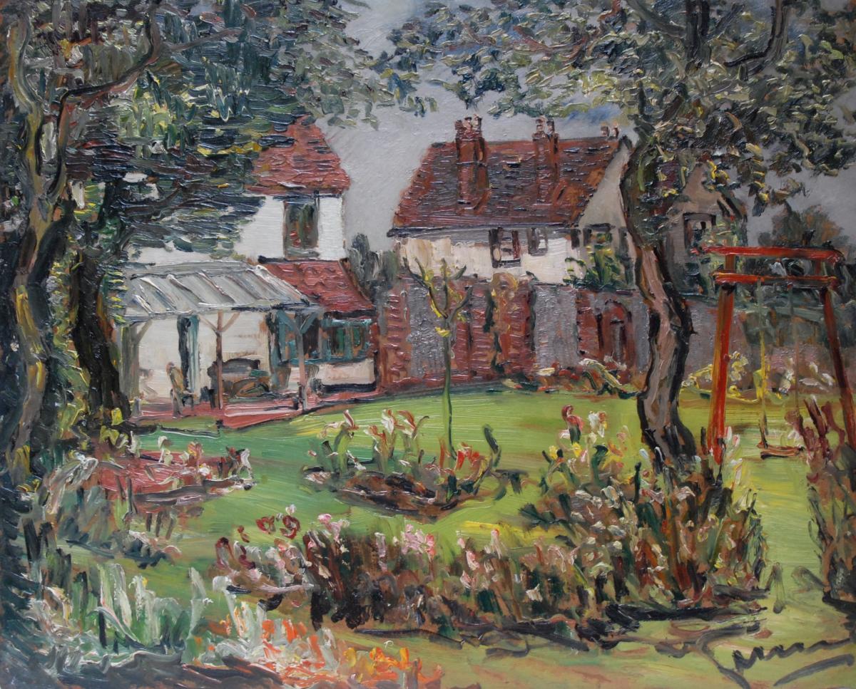 Walberswick (Mrs Crittal's Garden), Stanley Grimm R.O.I., R.P. (1891-1966)
