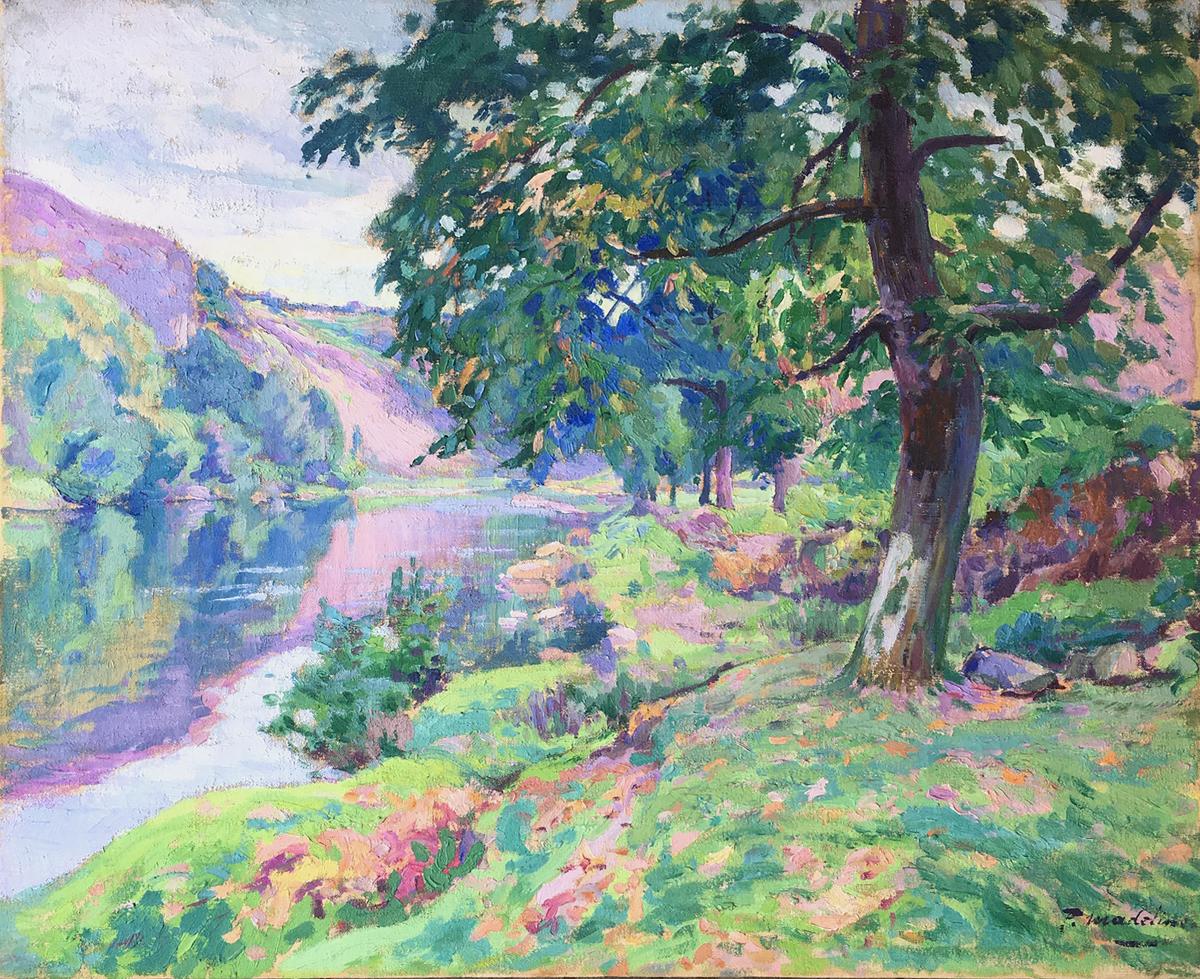 Bord de Rivière by Paul Madeline (1863-1920)