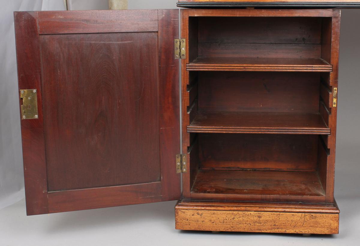 George IV period mahogany partners’ desk