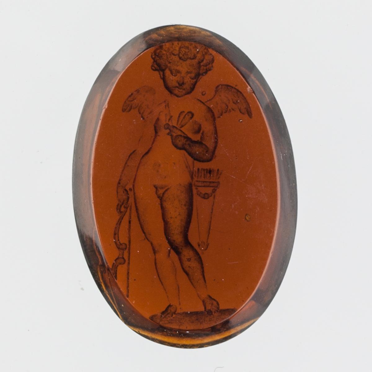 Intaglio: Cupid Holding a Buttefly