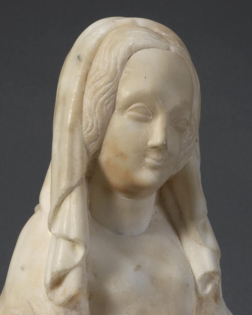 Mary Magdalene, White marble Northern Italy, c. 1400