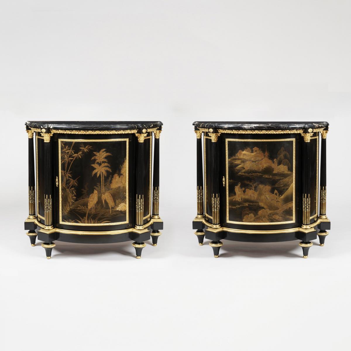 A Pair of Cabinets in the Louis XVI Manner By Maison Millet