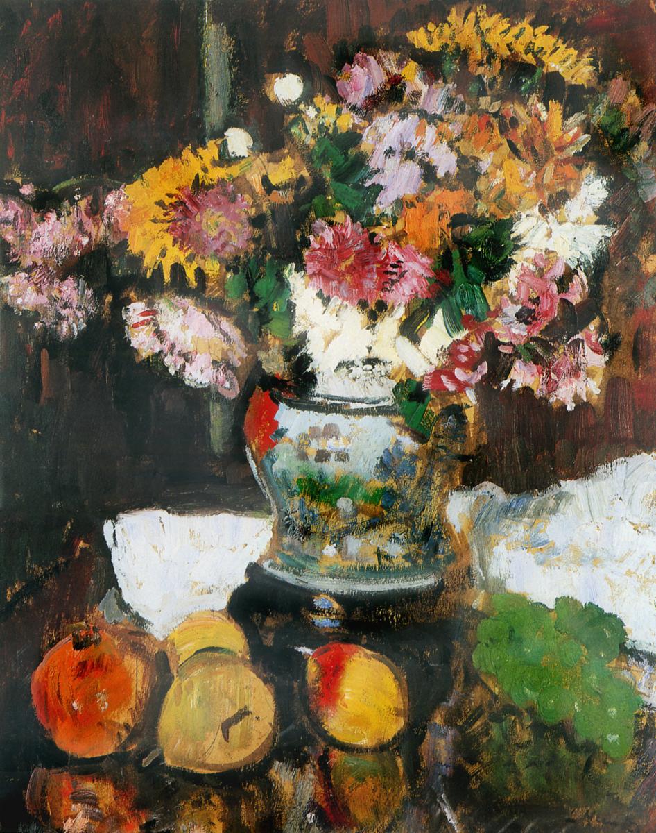 Chrysanthemums, George Leslie Hunter (1877-1931)