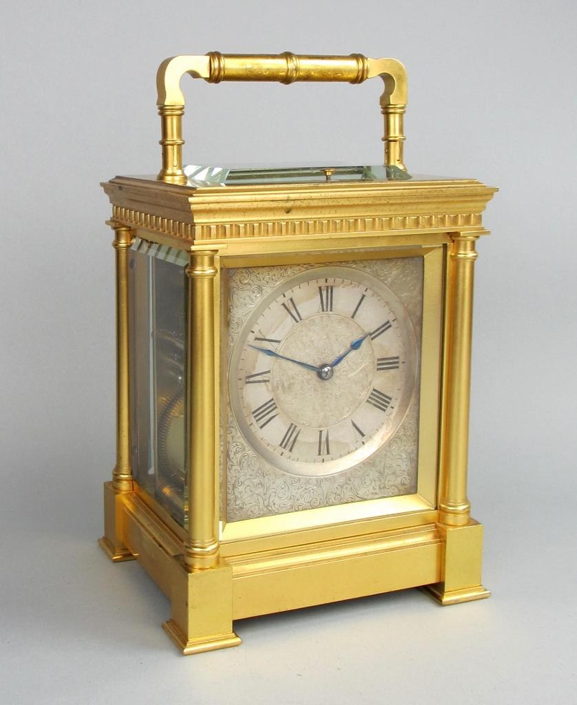 Drocourt Paris giant grande-sonnerie carriage clock