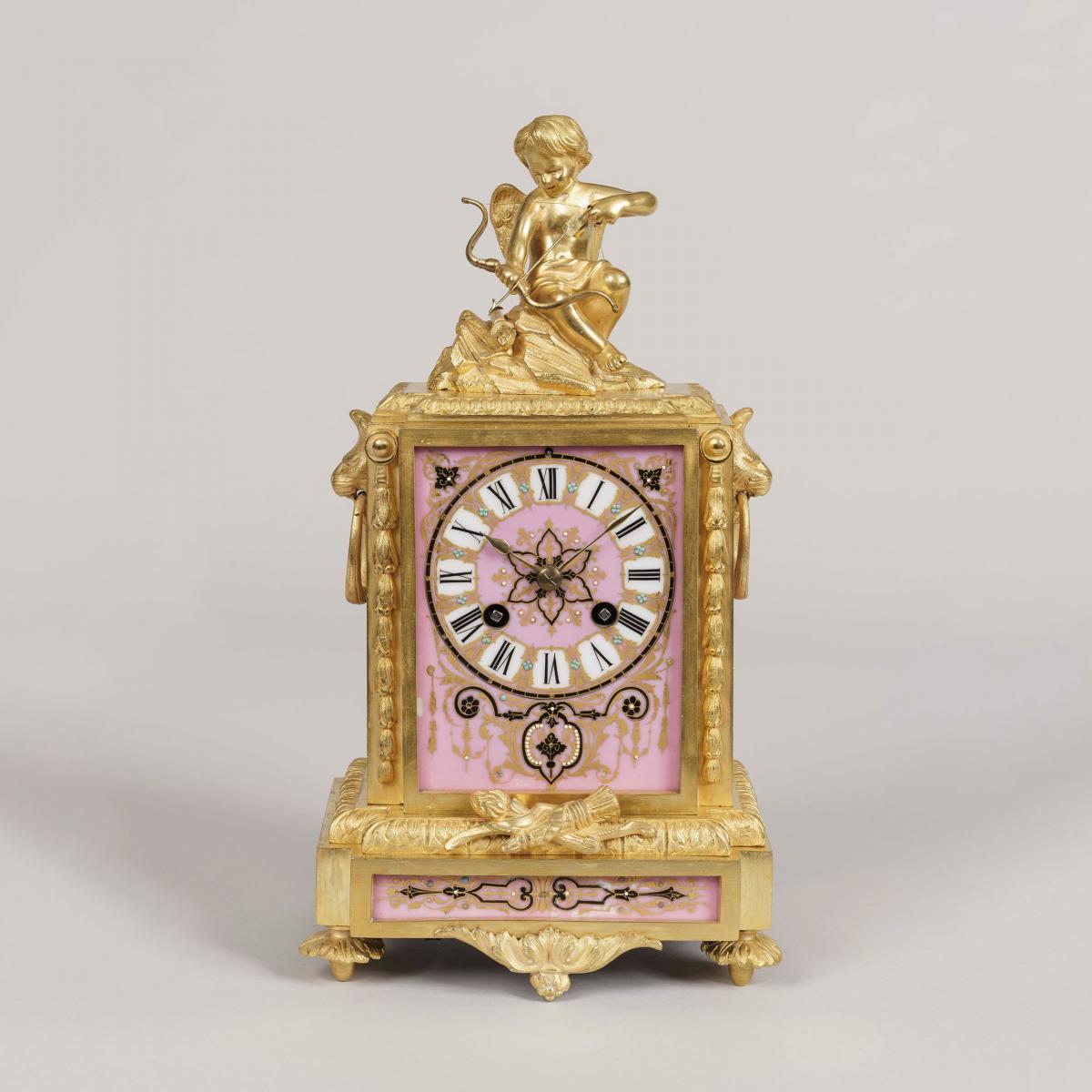 A Symbolic Clock By Japy Fréres et Cie